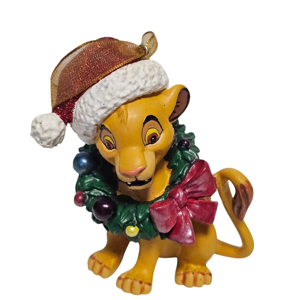 Disney Simba Ornament The Danbury Mint Lion King Christmas Tree‎ Decoration